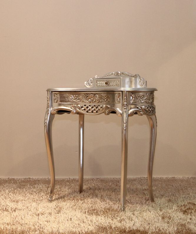 "French" 1 Drawer Side Table